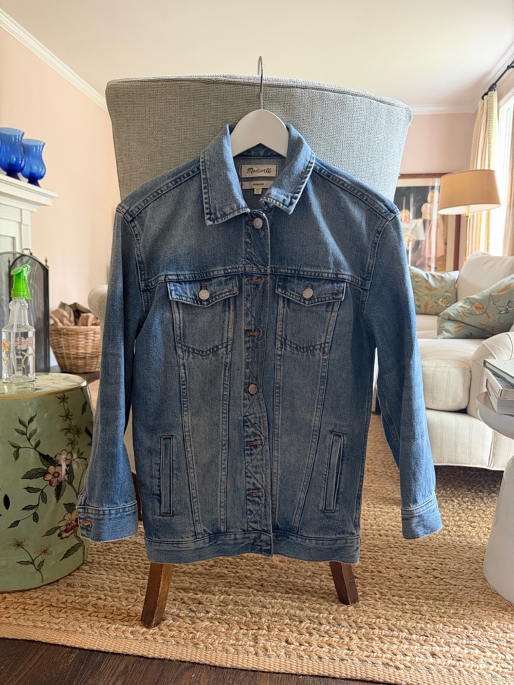 Madewell “Oversized” Denim Jean Jacket XXS